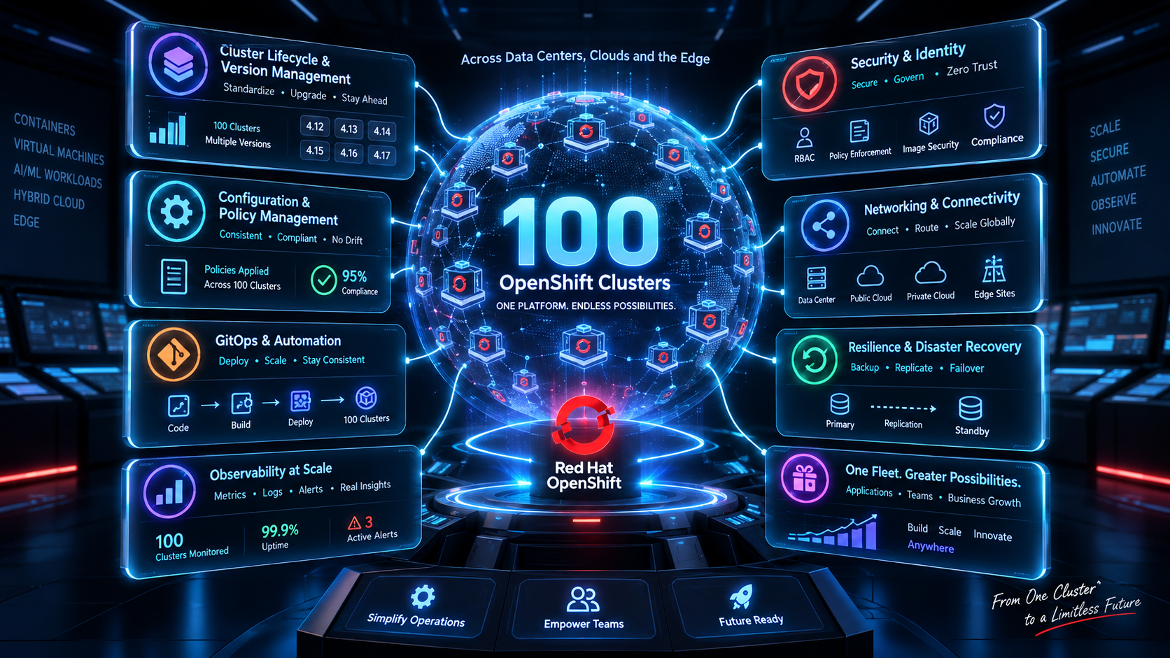 100 OpenShift Clusters Changes Everything: The Hidden Complexity of Managing a Kubernetes Fleet