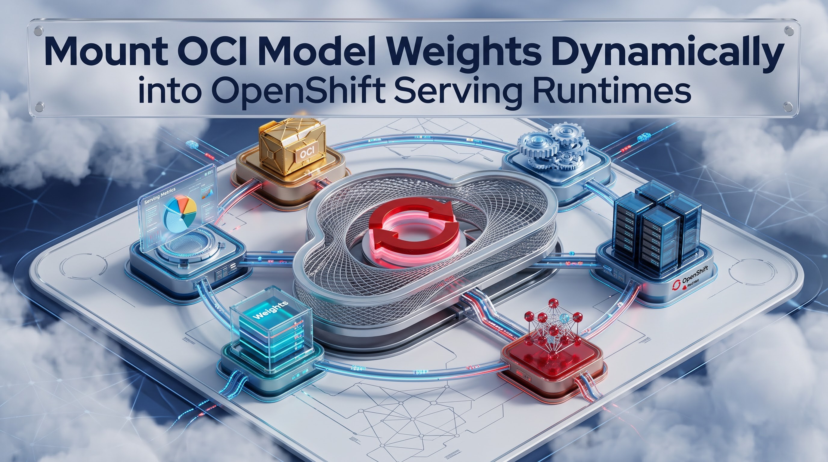 Mount OCI Model Weights Dynamically into OpenShift Serving Runtimes