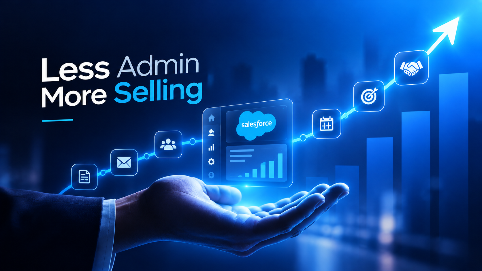 How Salesforce Helps Sales Teams Spend Less Time on Admin and More to Time Selling