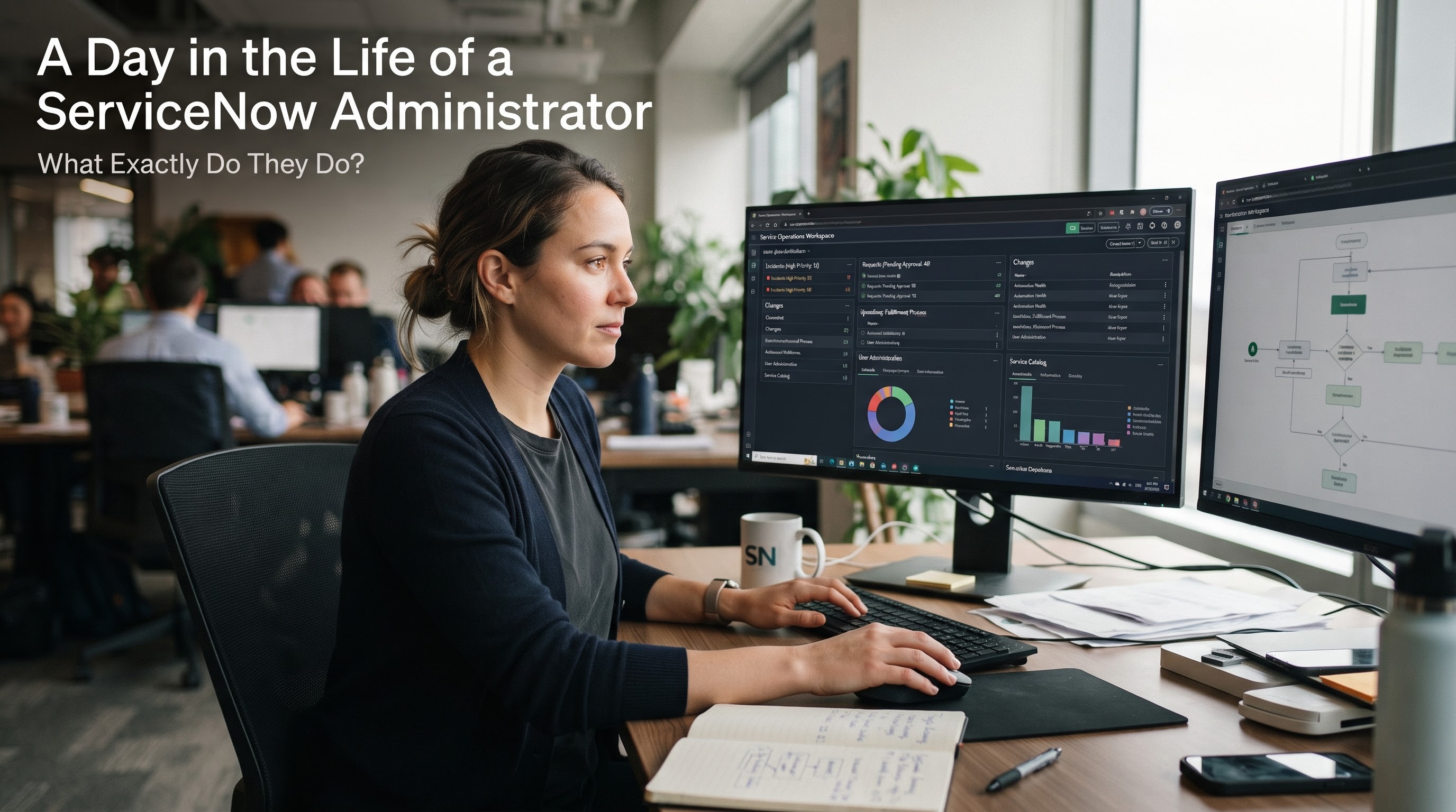 A Day in the Life of a ServiceNow Administrator: What Exactly Do They Do?