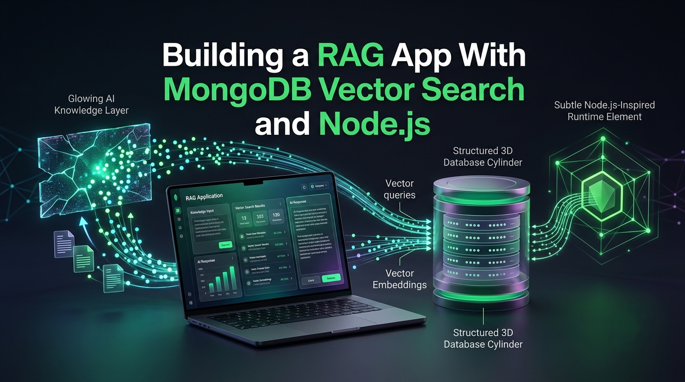 Building a RAG App With MongoDB Vector Search and Node.js