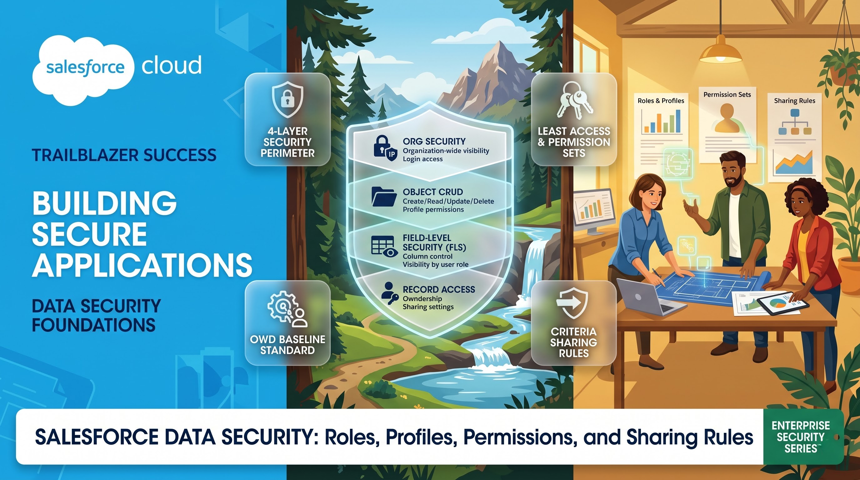 Salesforce Data Security: Roles, Profiles, Permissions, and Sharing Rules