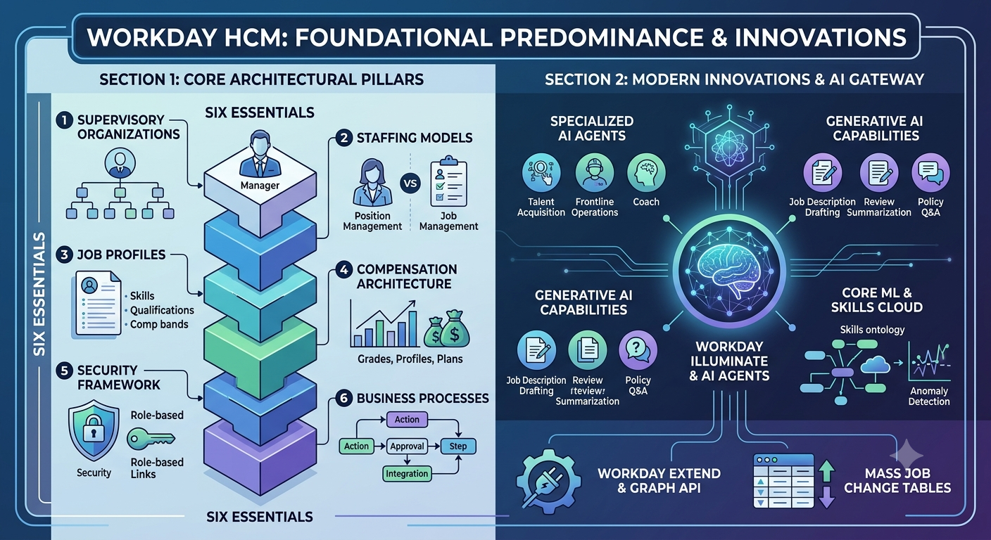 Navigating Workday HCM: Core Architecture to Workday Illuminate