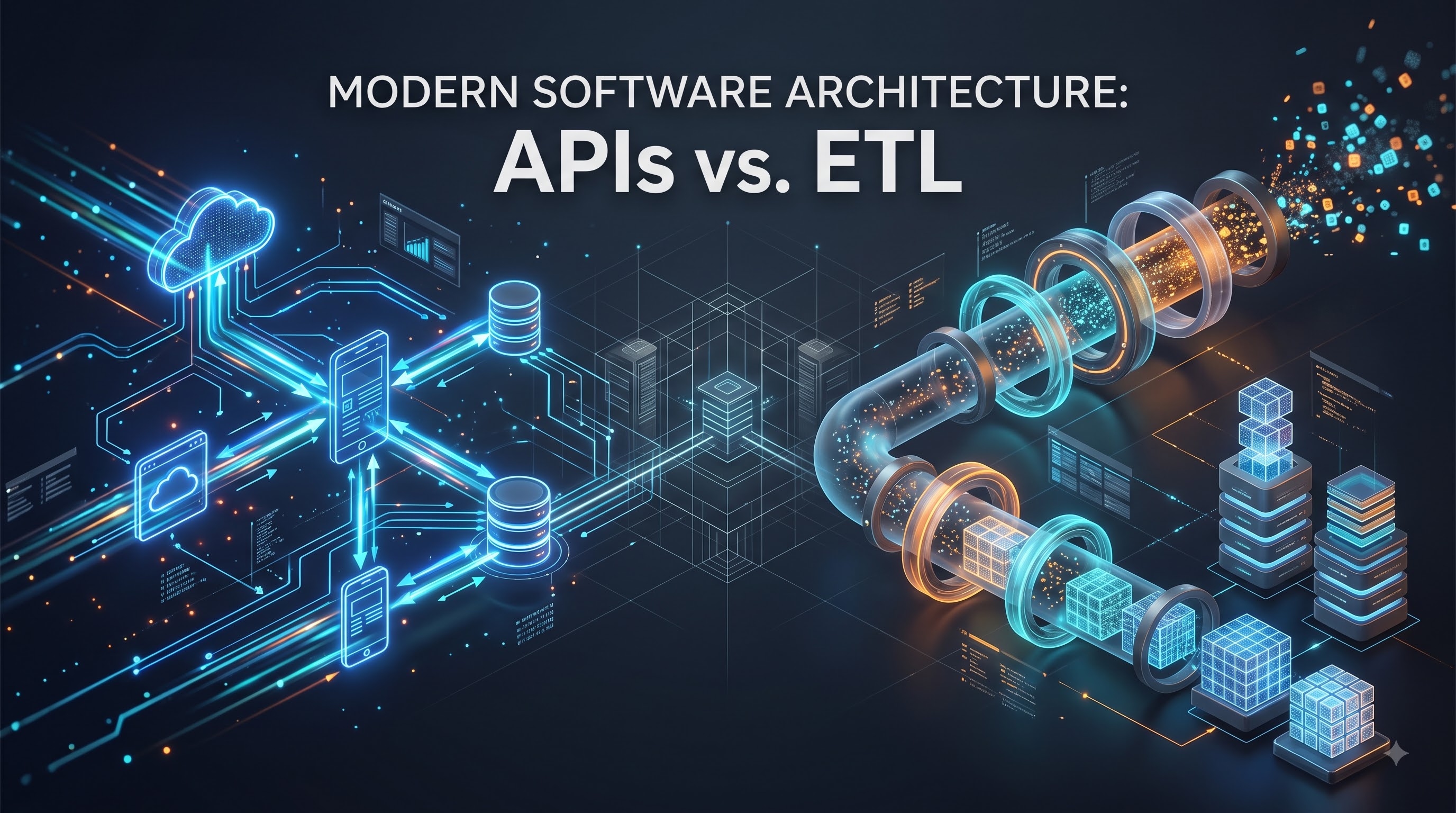 Modern Software Architecture: APIs vs ETL