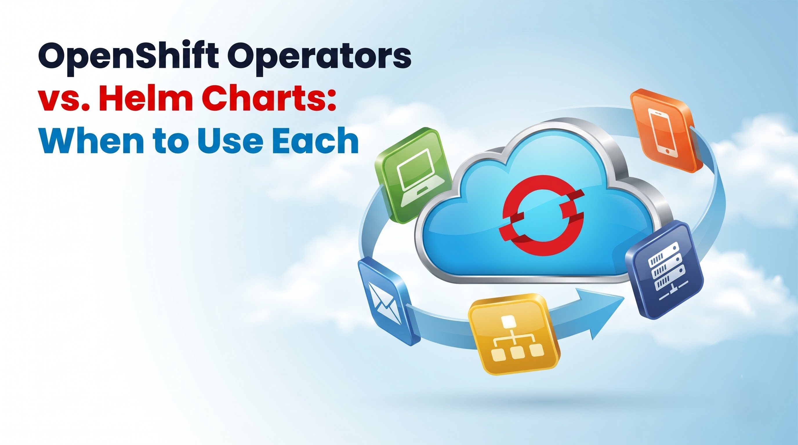 OpenShift Operators vs. Helm Charts: When to Use Each