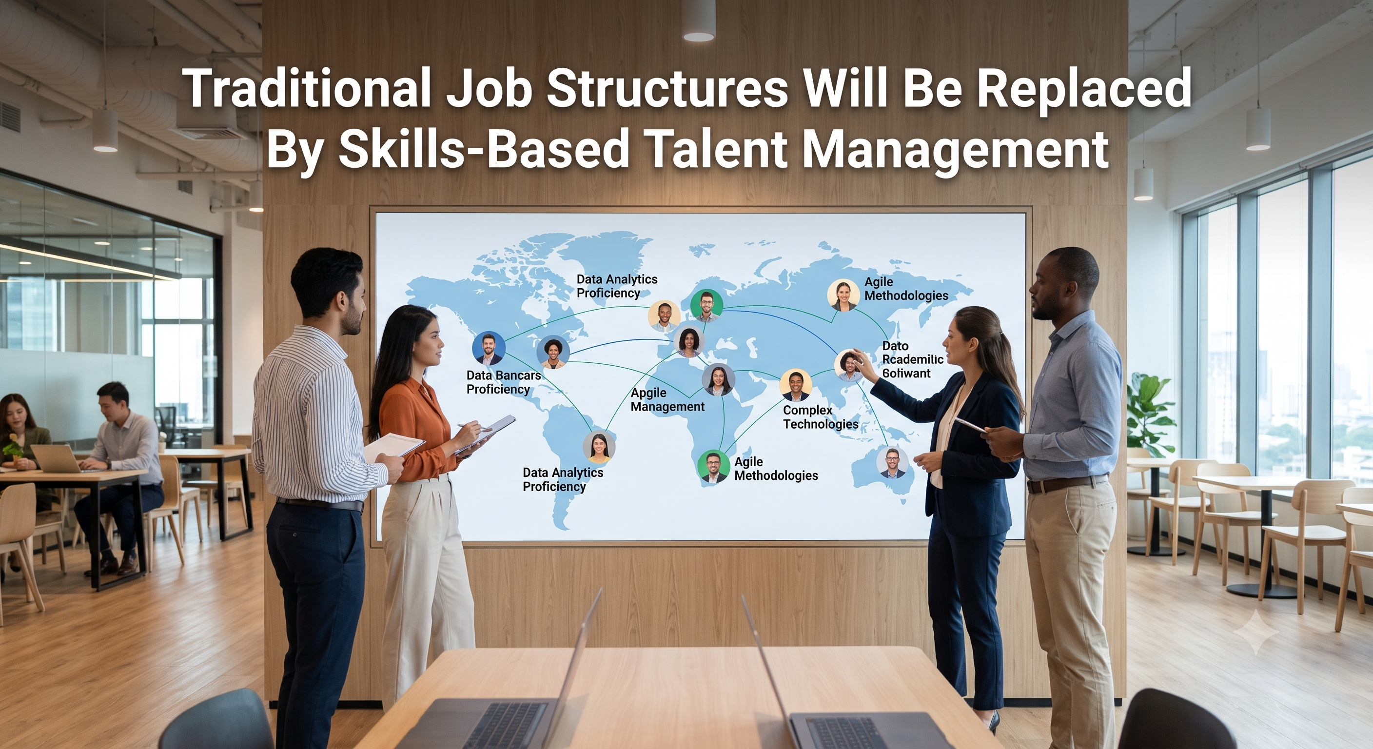 Traditional jobs replacement with talent management