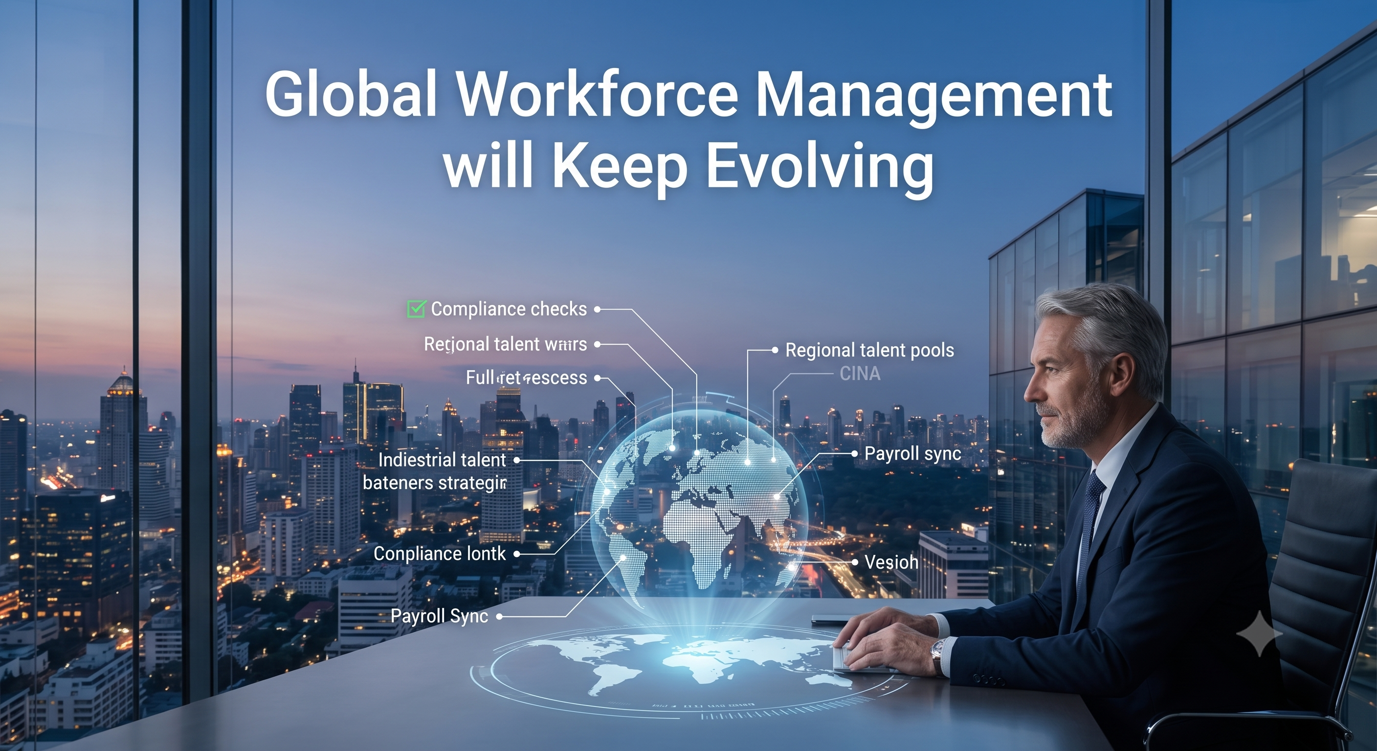 Evolving global workforce management