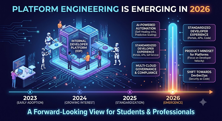 Platform engineering is emerging Platform engineering is emerging
