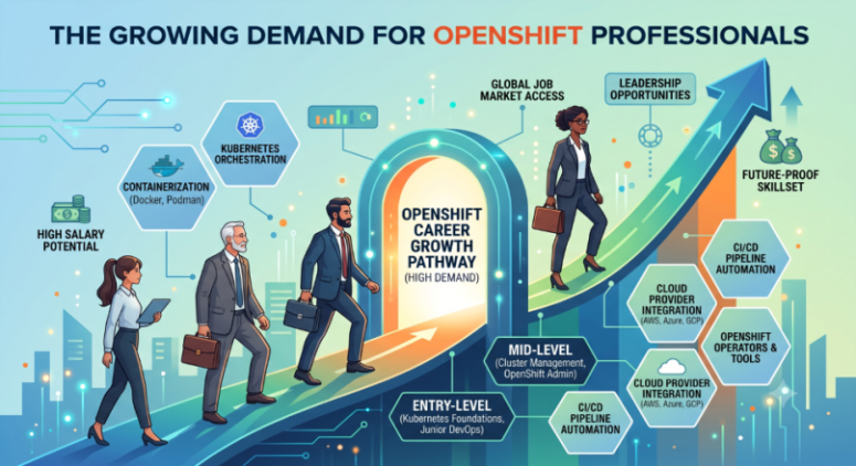 Growing demand for Openshift professionals Growing demand for Openshift professionals