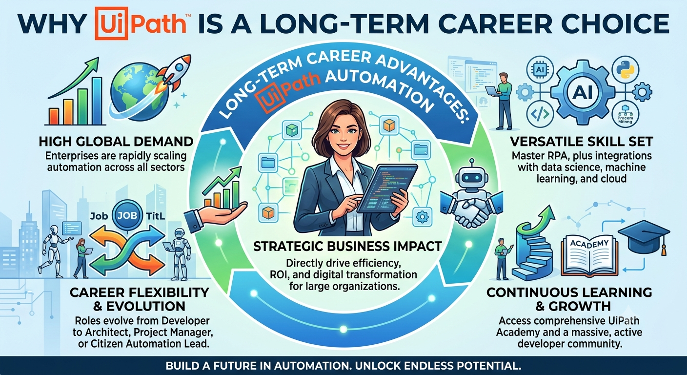 Why is UiPath a good career choice for the long term